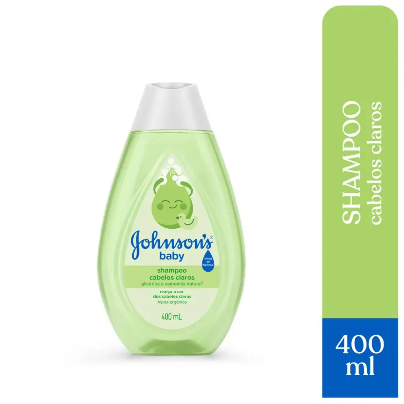 Shampoo Johnson's Baby Cabelos Claros com 400ml