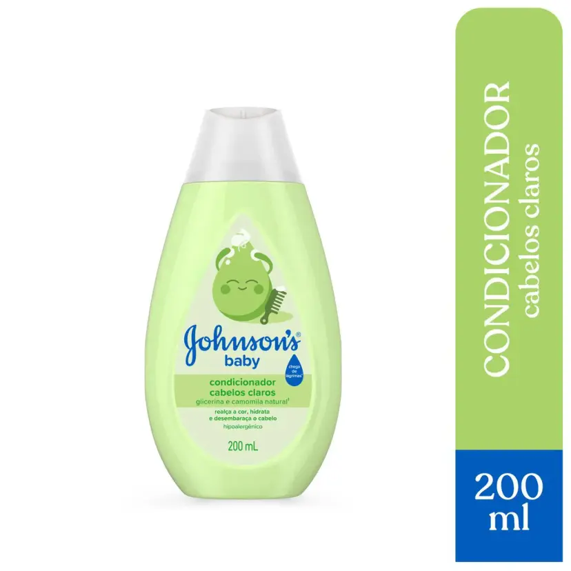 Condicionador Johnson's Baby Cabelos Claros com 200ml