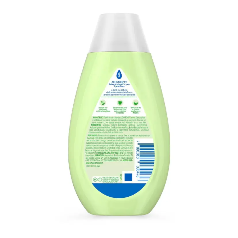 Condicionador Johnson's Baby Cabelos Claros com 200ml
